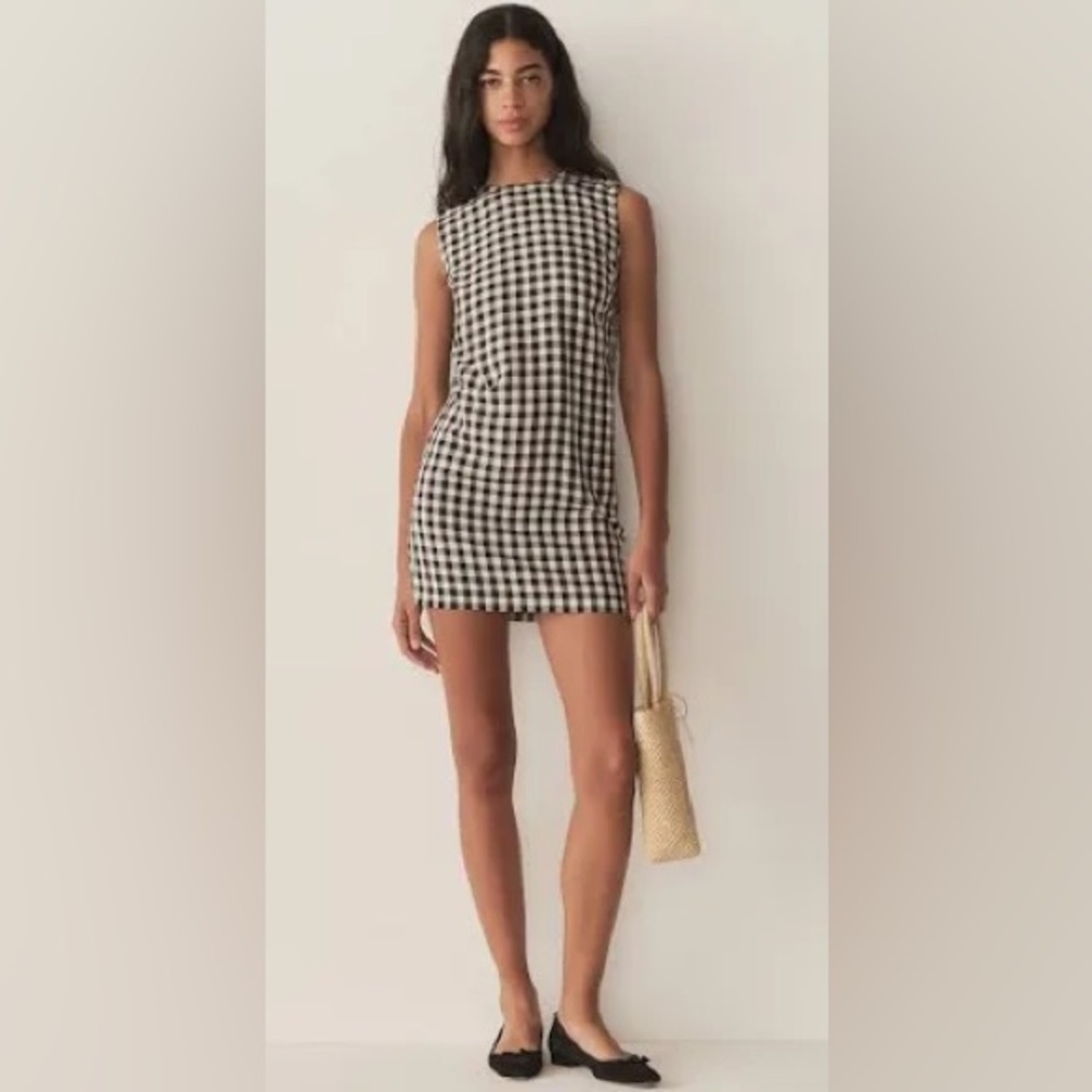 Doen Coralie Dress - Black Marilyn Gingham